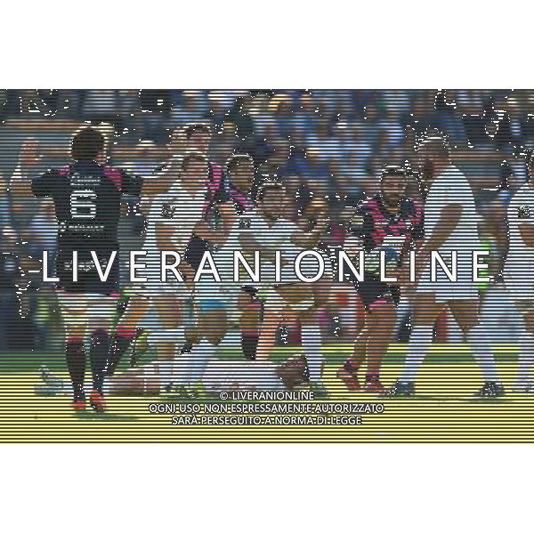 Alexi Bales - 31.10.2015 - Agen / Stade Francais - 7eme journee de Top14 Photo : Manu Blondeau / Icon Sport *** Local Caption *** /AGENZIA ALDO LIVERANI SAS - ITALY ONLY EDITORIAL USE ONLY