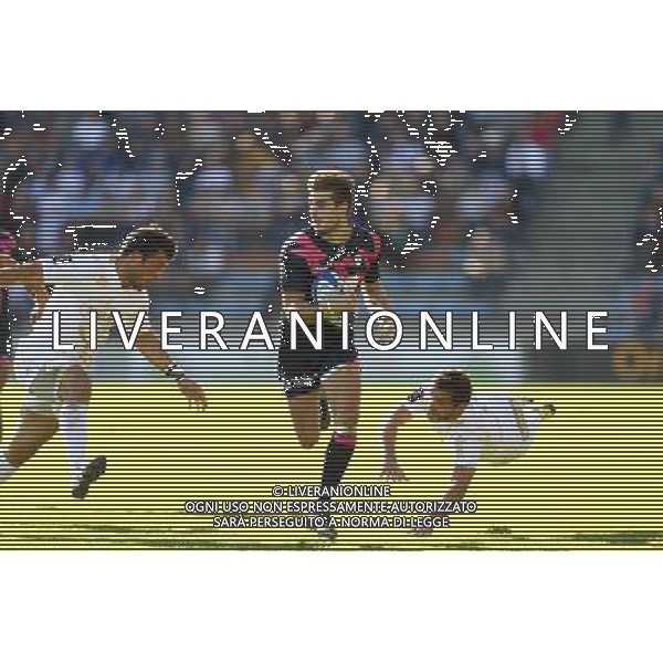 Lionel Mazars / Hugo Bonneval/ Alexi Bales - 31.10.2015 - Agen / Stade Francais - 7eme journee de Top14 Photo : Manu Blondeau / Icon Sport *** Local Caption *** /AGENZIA ALDO LIVERANI SAS - ITALY ONLY EDITORIAL USE ONLY