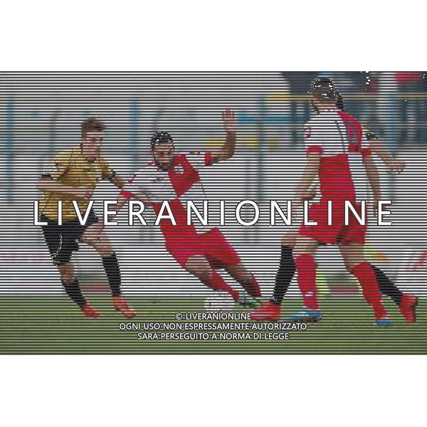 Lega Pro Girone B, Rimini vs Luchhese del 31/10/2015 nella foto, Luigi Della Rocca in attacco, ©Claudio Zamagni/Agenzia Aldo Liverani s.a.s.