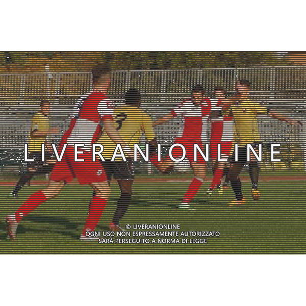 Lega Pro Girone B, Rimini vs Luchhese del 31/10/2015 nella foto, Luigi Della Rocca al tiro, ©Claudio Zamagni/Agenzia Aldo Liverani s.a.s.