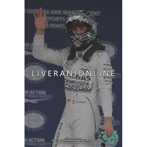 Pole for Nico Rosberg (GER) Mercedes AMG F1 W06. 31.10.2015. Formula 1 World Championship, Rd 17, Mexican Grand Prix, Mexixo City, Mexico, Qualifying Day. AGENZIA ALDO LIVERANI SAS - ITALY ONLY EDITORIAL USE ONLY