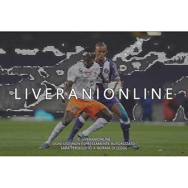 Casimir Ninga - 31.10.2015 - Toulouse / Montpellier - 12eme journee de Ligue1 Photo : Manu Blondeau / Icon Sport *** Local Caption *** /AGENZIA ALDO LIVERANI SAS - ITALY ONLY EDITORIAL USE ONLY