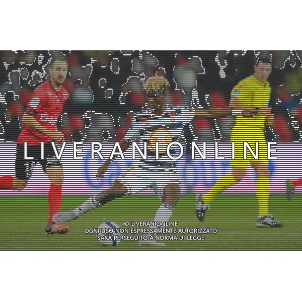 Ibrahim Didier Ndong - 31.10.2015 - Guingamp / Lorient - 12eme journee de Ligue 1 Photo : Andre Ferreira / Icon Sport /AGENZIA ALDO LIVERANI SAS - ITALY ONLY EDITORIAL USE ONLY