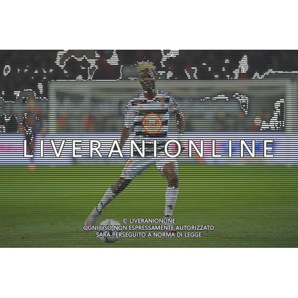 Ibrahim Didier Ndong - 31.10.2015 - Guingamp / Lorient - 12eme journee de Ligue 1 Photo : Andre Ferreira / Icon Sport /AGENZIA ALDO LIVERANI SAS - ITALY ONLY EDITORIAL USE ONLY