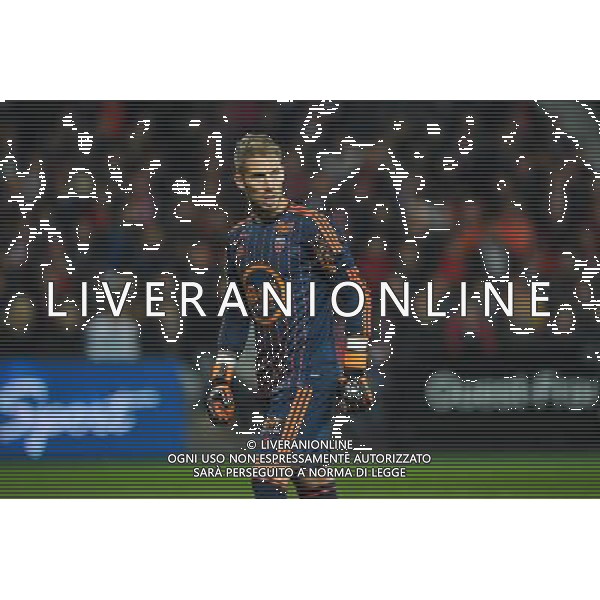 Benjamin Lecomte - 31.10.2015 - Guingamp / Lorient - 12eme journee de Ligue 1 Photo : Andre Ferreira / Icon Sport /AGENZIA ALDO LIVERANI SAS - ITALY ONLY EDITORIAL USE ONLY