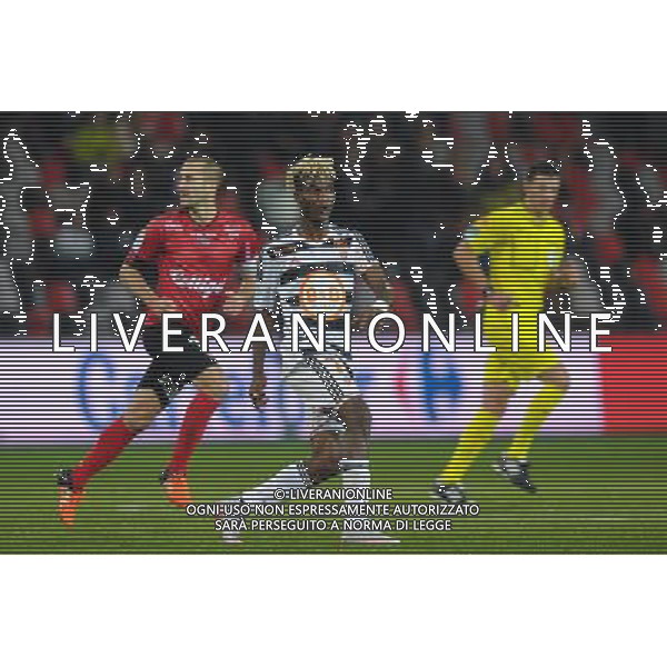 Ibrahim Didier Ndong - 31.10.2015 - Guingamp / Lorient - 12eme journee de Ligue 1 Photo : Andre Ferreira / Icon Sport /AGENZIA ALDO LIVERANI SAS - ITALY ONLY EDITORIAL USE ONLY