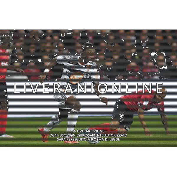 Lamine Gueye Kone - 31.10.2015 - Guingamp / Lorient - 12eme journee de Ligue 1 Photo : Andre Ferreira / Icon Sport /AGENZIA ALDO LIVERANI SAS - ITALY ONLY EDITORIAL USE ONLY