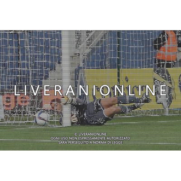 Arret Jean Louis LECA - 31.10.2015 - Bastia / Caen - 12eme journee de Ligue1 Photo : Michel Maestracci / Icon Sport /AGENZIA ALDO LIVERANI SAS - ITALY ONLY EDITORIAL USE ONLY
