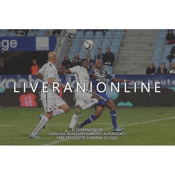 Dennis APPIAH / Floyd AYITE - 31.10.2015 - Bastia / Caen - 12eme journee de Ligue1 Photo : Michel Maestracci / Icon Sport /AGENZIA ALDO LIVERANI SAS - ITALY ONLY EDITORIAL USE ONLY