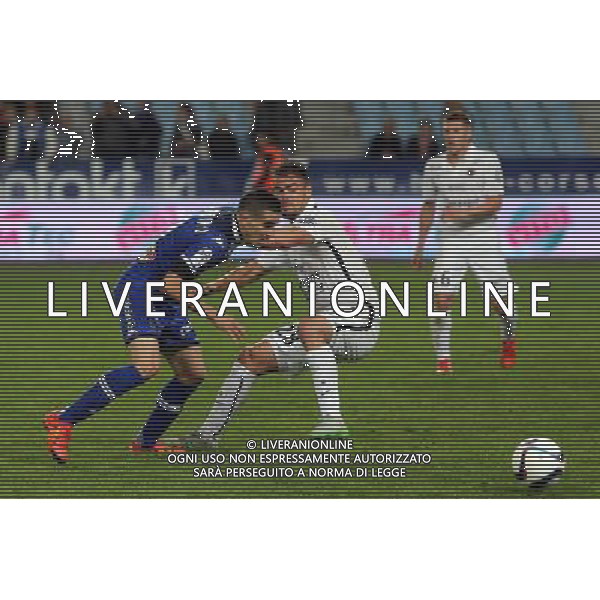 Florian RASPENTINO / Damien DA SILVA - 31.10.2015 - Bastia / Caen - 12eme journee de Ligue1 Photo : Michel Maestracci / Icon Sport /AGENZIA ALDO LIVERANI SAS - ITALY ONLY EDITORIAL USE ONLY