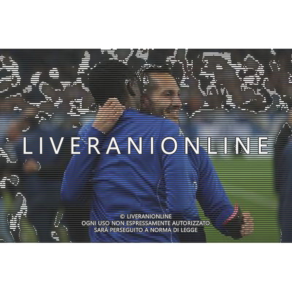 Sadio DIALLO / Florian MARANGE - 31.10.2015 - Bastia / Caen - 12eme journee de Ligue1 Photo : Michel Maestracci / Icon Sport /AGENZIA ALDO LIVERANI SAS - ITALY ONLY EDITORIAL USE ONLY