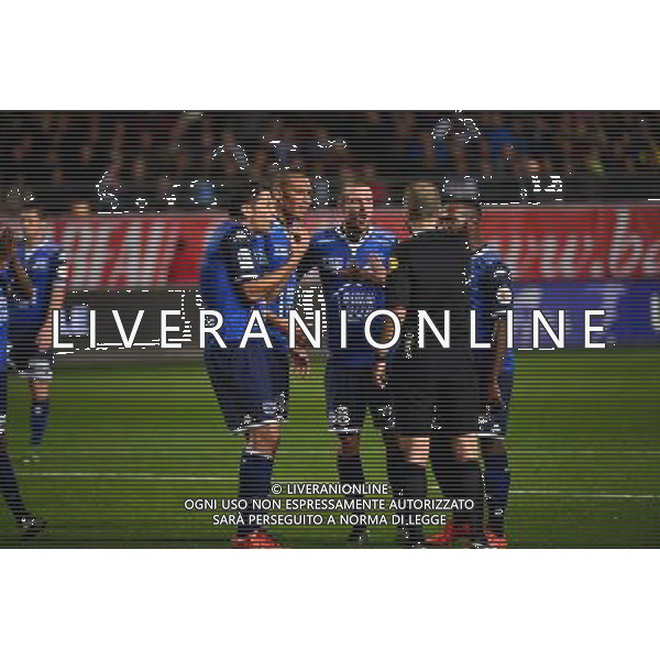 Thomas AYASSE / Brayan PEREA / Stephane DARBION / Stephane JOCHEM / Lossemy KARABOUE - 31.10.2015 - Troyes / Lyon -12eme journee de Ligue 1 Photo: Dave Winter / Icon Sport /AGENZIA ALDO LIVERANI SAS - ITALY ONLY EDITORIAL USE ONLY