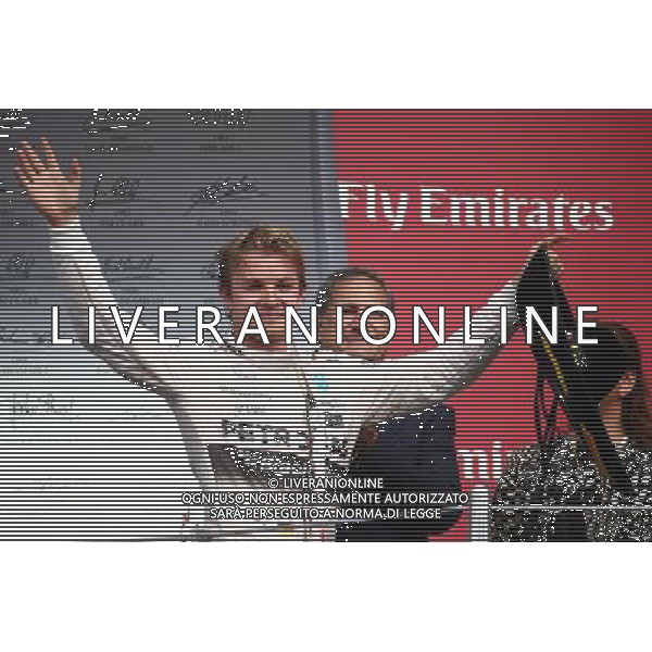 1st place Nico Rosberg (GER) Mercedes AMG F1 W06. 01.11.2015. Formula 1 World Championship, Rd 17, Mexican Grand Prix, Mexixo City, Mexico, Race Day. AG ALDO LIVERANI SAS ONLY ITALY