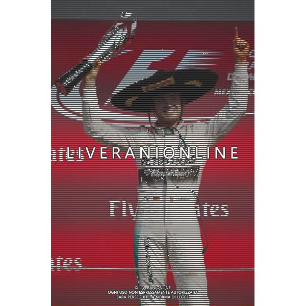 1st place Nico Rosberg (GER) Mercedes AMG F1 W06. 01.11.2015. Formula 1 World Championship, Rd 17, Mexican Grand Prix, Mexixo City, Mexico, Race Day. AG ALDO LIVERANI SAS ONLY ITALY