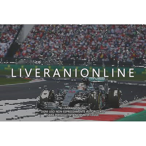 Lewis Hamilton (GBR) Mercedes AMG F1 W06. 01.11.2015. Formula 1 World Championship, Rd 17, Mexican Grand Prix, Mexixo City, Mexico, Race Day. AG ALDO LIVERANI SAS ONLY ITALY