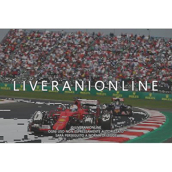 Sebastian Vettel (GER) Ferrari SF15-T. 01.11.2015. Formula 1 World Championship, Rd 17, Mexican Grand Prix, Mexixo City, Mexico, Race Day. AG ALDO LIVERANI SAS ONLY ITALY