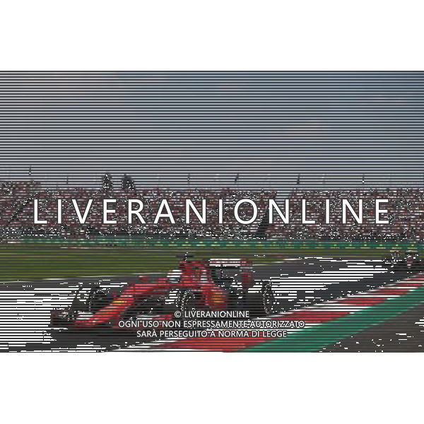 Sebastian Vettel (GER) Ferrari SF15-T. 01.11.2015. Formula 1 World Championship, Rd 17, Mexican Grand Prix, Mexixo City, Mexico, Race Day. AG ALDO LIVERANI SAS ONLY ITALY