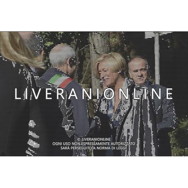 Omaggio ai defunti Commemorazione dei caduti militari al Cimitero del Verano Roma, 02 novembre 2015 nella foto Roberta Pinotti e Francesco Paolo Tronca ©Corredati /AGENZIA ALDO LIVERANI SAS
