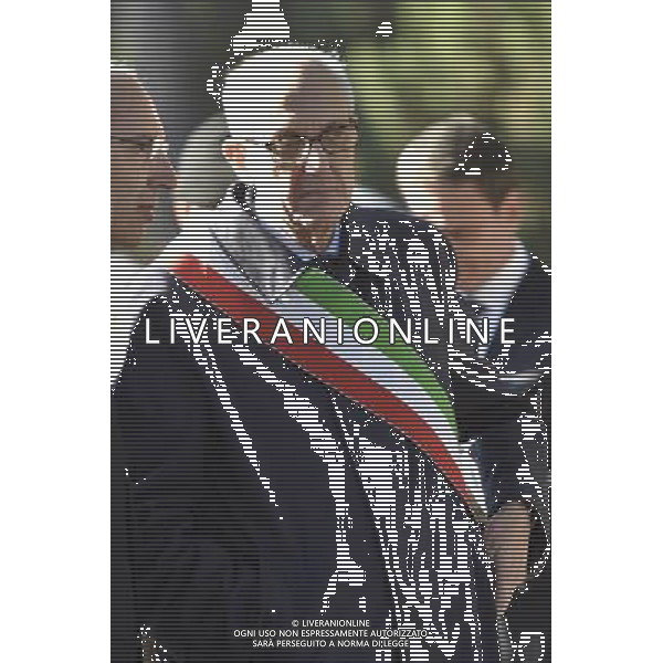 Omaggio ai defunti Commemorazione dei caduti militari al Cimitero del Verano Roma, 02 novembre 2015 nella foto Francesco Paolo Tronca ©Corredati /AGENZIA ALDO LIVERANI SAS
