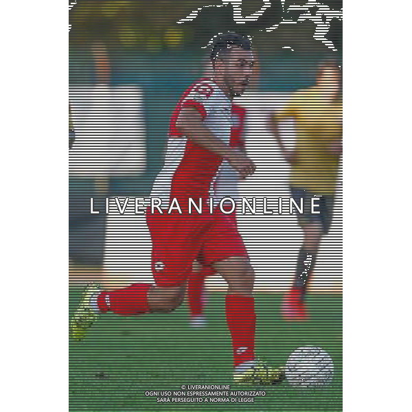 Daniele Ragatzu, attaccante del Rimini, ©Claudio Zamagni/Agenzia Aldo Liverani s.a.s.