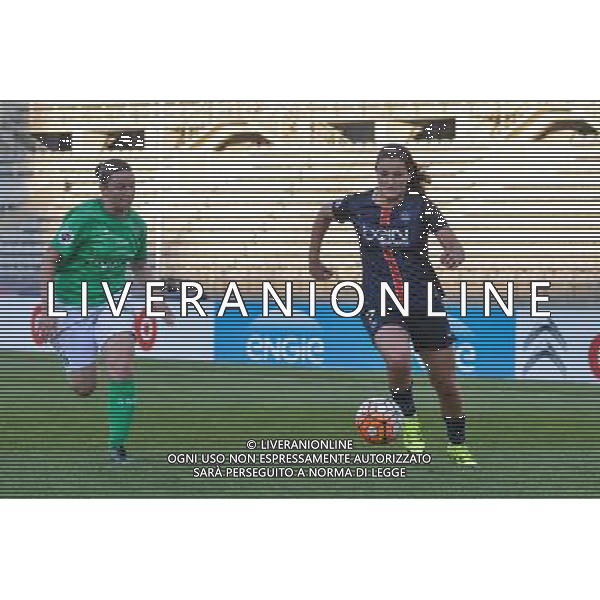 Charlotte Gauvin / Lindsay Horan - 01.11.2015 - PSG / Saint Etienne - 8eme journee de D1 Feminine Photo : Anthony Dibon / Icon Sport /AGENZIA ALDO LIVERANI SAS - ITALY ONLY EDITORIAL USE ONLY