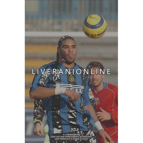 Como 09/02/2005 Partita benefica tra Inter e Steaua Bucarest per i bambini poveri della Romania nella foto: Adriano ph.Danilo Recalcati/Ag.Aldo Liverani