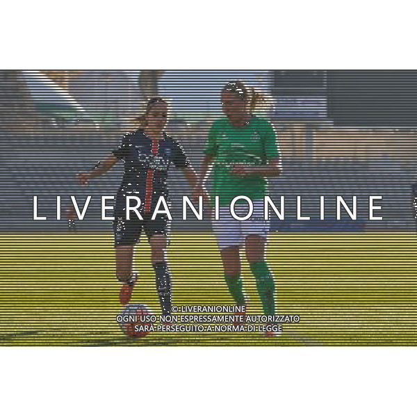 Erika / Maria Karlsson - 01.11.2015 - PSG / Saint Etienne - 8eme journee de D1 Feminine Photo : Anthony Dibon / Icon Sport /AGENZIA ALDO LIVERANI SAS - ITALY ONLY EDITORIAL USE ONLY