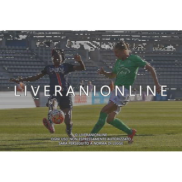 Hawa Cissoka / Maria Karlsson - 01.11.2015 - PSG / Saint Etienne - 8eme journee de D1 Feminine Photo : Anthony Dibon / Icon Sport /AGENZIA ALDO LIVERANI SAS - ITALY ONLY EDITORIAL USE ONLY