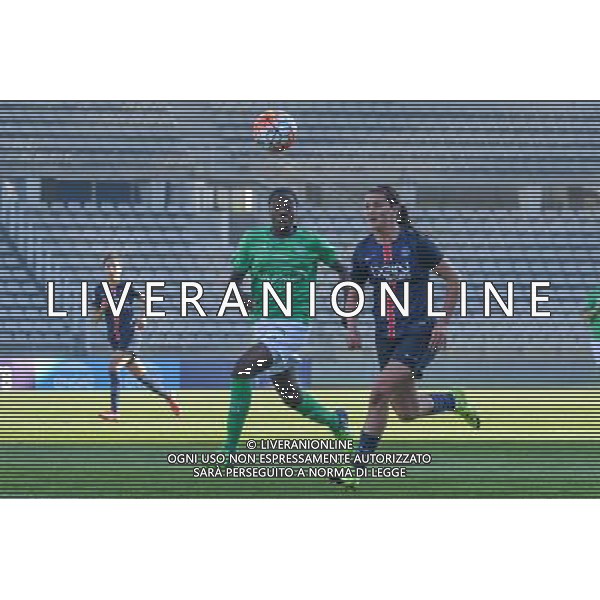 Teninsoun Sissoko / Lindsey Horan - 01.11.2015 - PSG / Saint Etienne - 8eme journee de D1 Feminine Photo : Anthony Dibon / Icon Sport /AGENZIA ALDO LIVERANI SAS - ITALY ONLY EDITORIAL USE ONLY