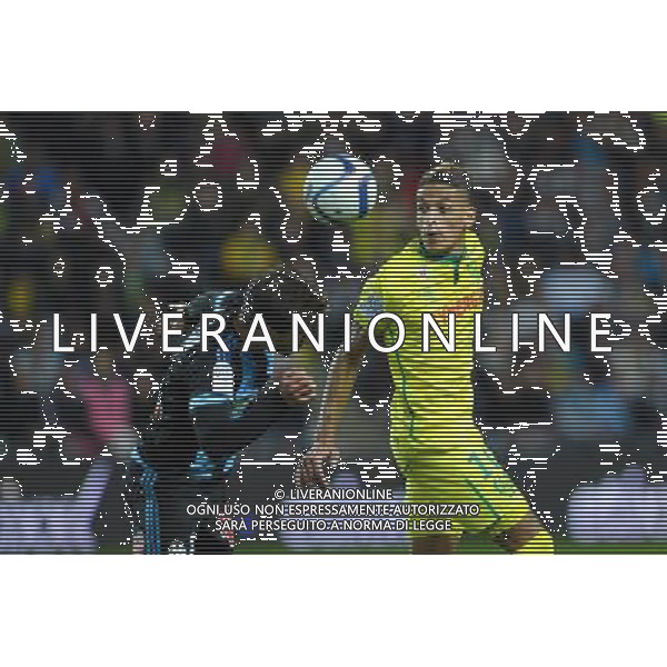 Yacine Bammou / Lucas Silva - 01.11.2015 - Nantes / Marseille - 12eme journee de Ligue 1 Photo : Andre Ferreira / Icon Sport /AGENZIA ALDO LIVERANI SAS - ITALY ONLY EDITORIAL USE ONLY