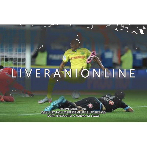 Johan Audel - 01.11.2015 - Nantes / Marseille - 12eme journee de Ligue 1 Photo : Andre Ferreira / Icon Sport /AGENZIA ALDO LIVERANI SAS - ITALY ONLY EDITORIAL USE ONLY