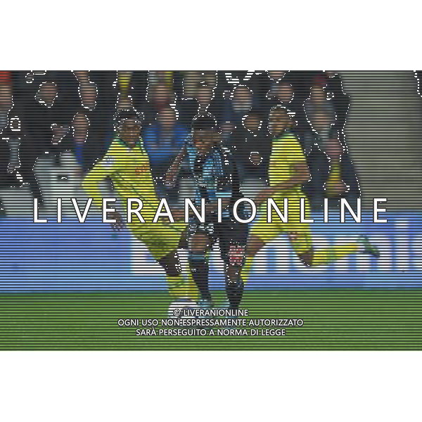 but de Kevin Nkoudou - 01.11.2015 - Nantes / Marseille - 12eme journee de Ligue 1 Photo : Andre Ferreira / Icon Sport /AGENZIA ALDO LIVERANI SAS - ITALY ONLY EDITORIAL USE ONLY