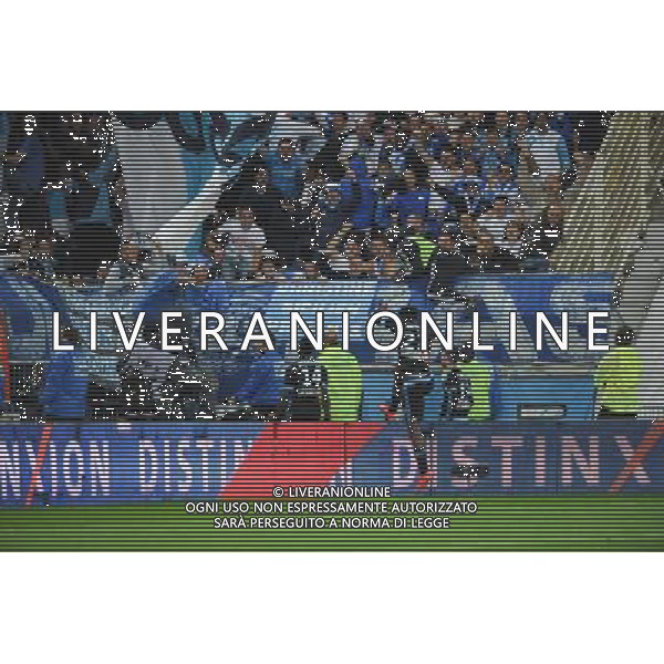 joie Marseille / Kevin Nkoudou - 01.11.2015 - Nantes / Marseille - 12eme journee de Ligue 1 Photo : Andre Ferreira / Icon Sport /AGENZIA ALDO LIVERANI SAS - ITALY ONLY EDITORIAL USE ONLY