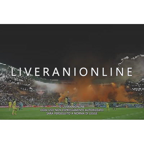 supporters Nantes - 01.11.2015 - Nantes / Marseille - 12eme journee de Ligue 1 Photo : Andre Ferreira / Icon Sport /AGENZIA ALDO LIVERANI SAS - ITALY ONLY EDITORIAL USE ONLY