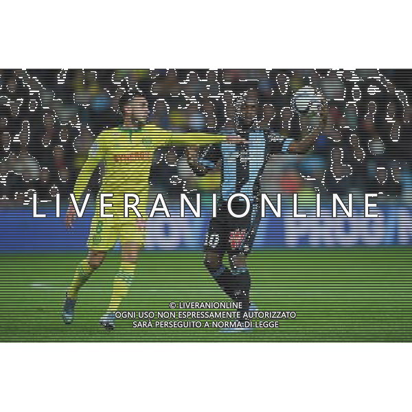 Lassana Diarra / Adrien Thomasson - 01.11.2015 - Nantes / Marseille - 12eme journee de Ligue 1 Photo : Andre Ferreira / Icon Sport /AGENZIA ALDO LIVERANI SAS - ITALY ONLY EDITORIAL USE ONLY