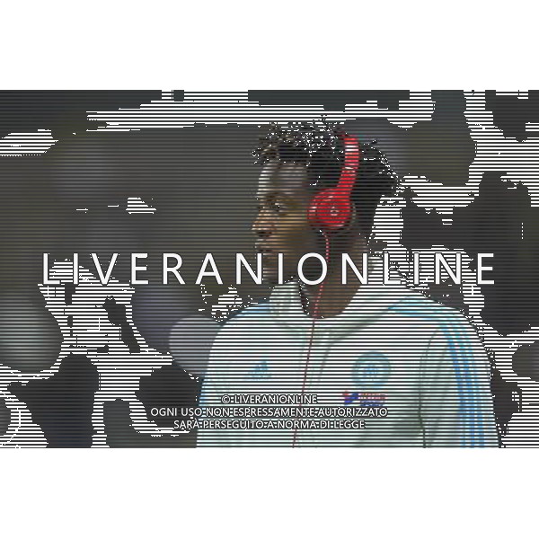 Michy Batshuayi - 01.11.2015 - Nantes / Marseille - 12eme journee de Ligue 1 Photo : Andre Ferreira / Icon Sport /AGENZIA ALDO LIVERANI SAS - ITALY ONLY EDITORIAL USE ONLY