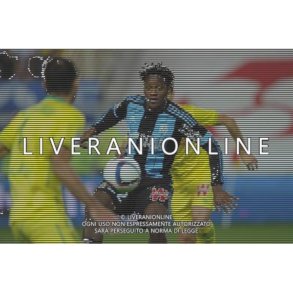 Michy Batshuayi - 01.11.2015 - Nantes / Marseille - 12eme journee de Ligue 1 Photo : Andre Ferreira / Icon Sport /AGENZIA ALDO LIVERANI SAS - ITALY ONLY EDITORIAL USE ONLY