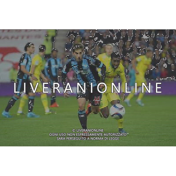 Lucas Silva / Birama Toure - 01.11.2015 - Nantes / Marseille - 12eme journee de Ligue 1 Photo : Andre Ferreira / Icon Sport /AGENZIA ALDO LIVERANI SAS - ITALY ONLY EDITORIAL USE ONLY