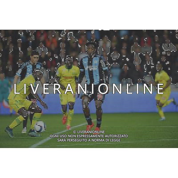 Michy Batshuayi - 01.11.2015 - Nantes / Marseille - 12eme journee de Ligue 1 Photo : Andre Ferreira / Icon Sport /AGENZIA ALDO LIVERANI SAS - ITALY ONLY EDITORIAL USE ONLY