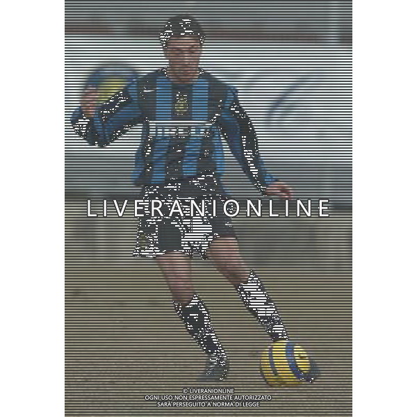 Como 09/02/2005 Partita benefica tra Inter e Steaua Bucarest per i bambini poveri della Romania nella foto: Cristian Kily Gonzalez ph.Danilo Recalcati/Ag.Aldo Liverani