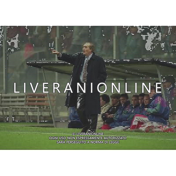 13-11-1996 CREMONESE BOLOGNA COPPA ITALIA NELLA FOTO NEDO SONETTI AG ALDO LIVERANI SAS