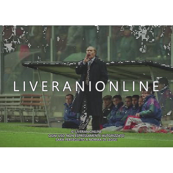 13-11-1996 CREMONESE BOLOGNA COPPA ITALIA NELLA FOTO NEDO SONETTI AG ALDO LIVERANI SAS