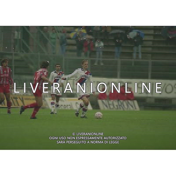 13-11-1996 CREMONESE BOLOGNA COPPA ITALIA NELLA FOTO ANDREA SENO AG ALDO LIVERANI SAS