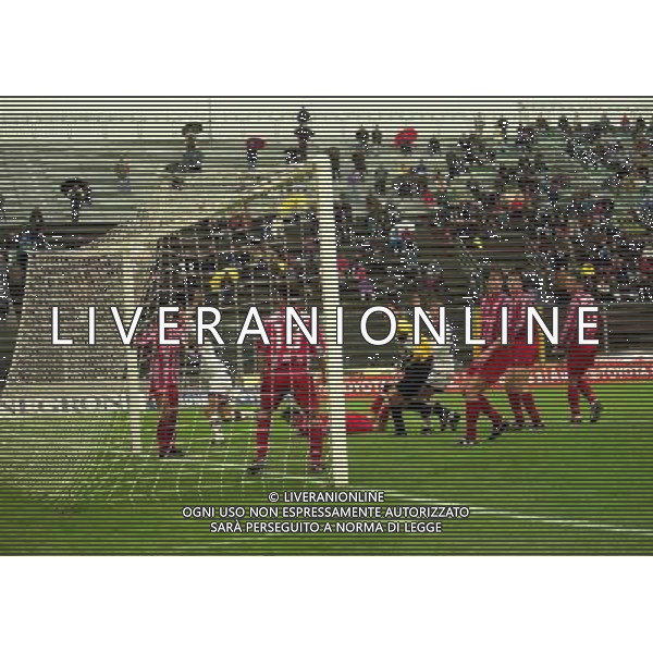 13-11-1996 CREMONESE BOLOGNA COPPA ITALIA NELLA FOTO GOAL KENNET ANDERSSON AG ALDO LIVERANI SAS