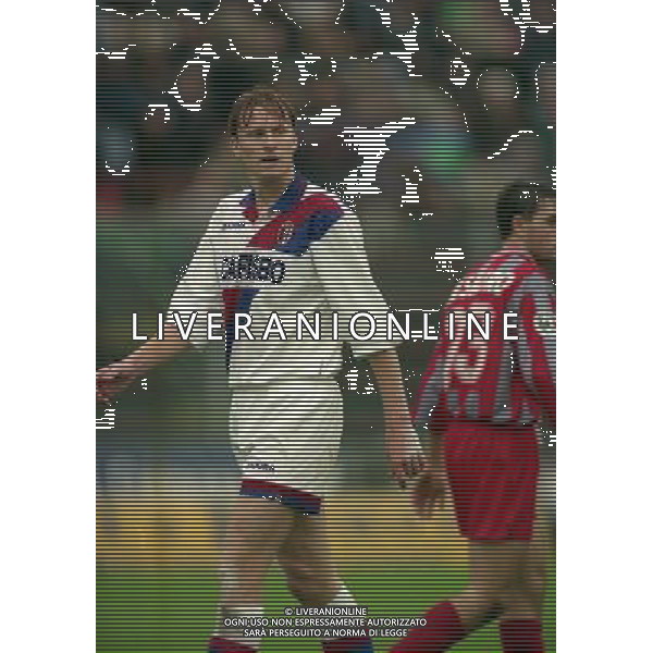 13-11-1996 CREMONESE BOLOGNA COPPA ITALIA NELLA FOTO KENNET ANDERSSON AG ALDO LIVERANI SAS