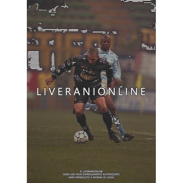 MILANO 09-12-1997 INTER RANCING STRASBURGO OTTAVI DI FINALE COPPA UEFA NELLA FOTO RONALDO AG ALDO LIVERANI SAS