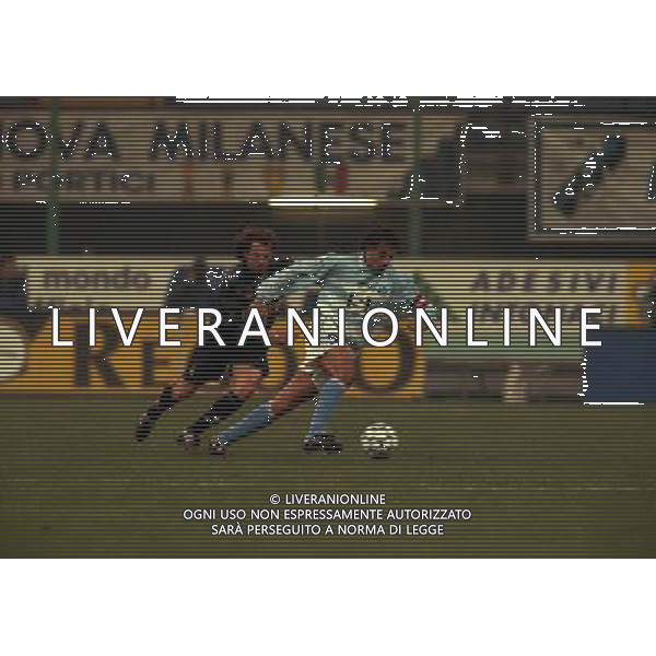 MILANO 09-12-1997 INTER RANCING STRASBURGO OTTAVI DI FINALE COPPA UEFA NELLA FOTO GERALD BATICLE AG ALDO LIVERANI SAS