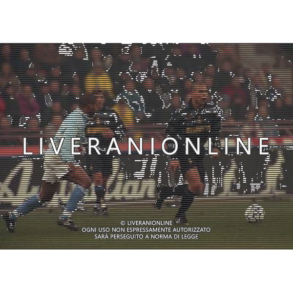 MILANO 09-12-1997 INTER RANCING STRASBURGO OTTAVI DI FINALE COPPA UEFA NELLA FOTO RONALDO AG ALDO LIVERANI SAS