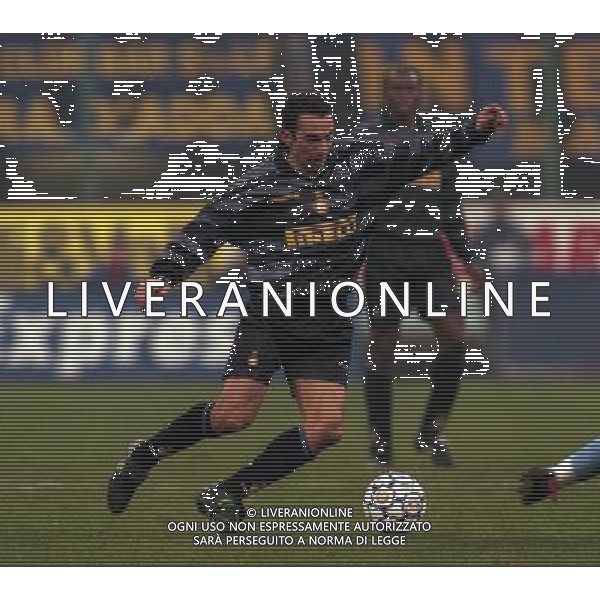 MILANO 09-12-1997 INTER RANCING STRASBURGO OTTAVI DI FINALE COPPA UEFA NELLA FOTO Youri Raffi Djorkaeff AG ALDO LIVERANI SAS