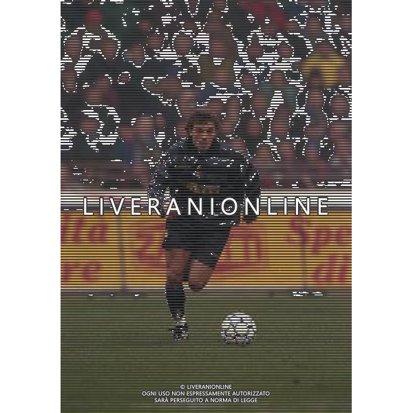 MILANO 09-12-1997 INTER RANCING STRASBURGO OTTAVI DI FINALE COPPA UEFA NELLA FOTO FRANCESCO MORIERO AG ALDO LIVERANI SAS